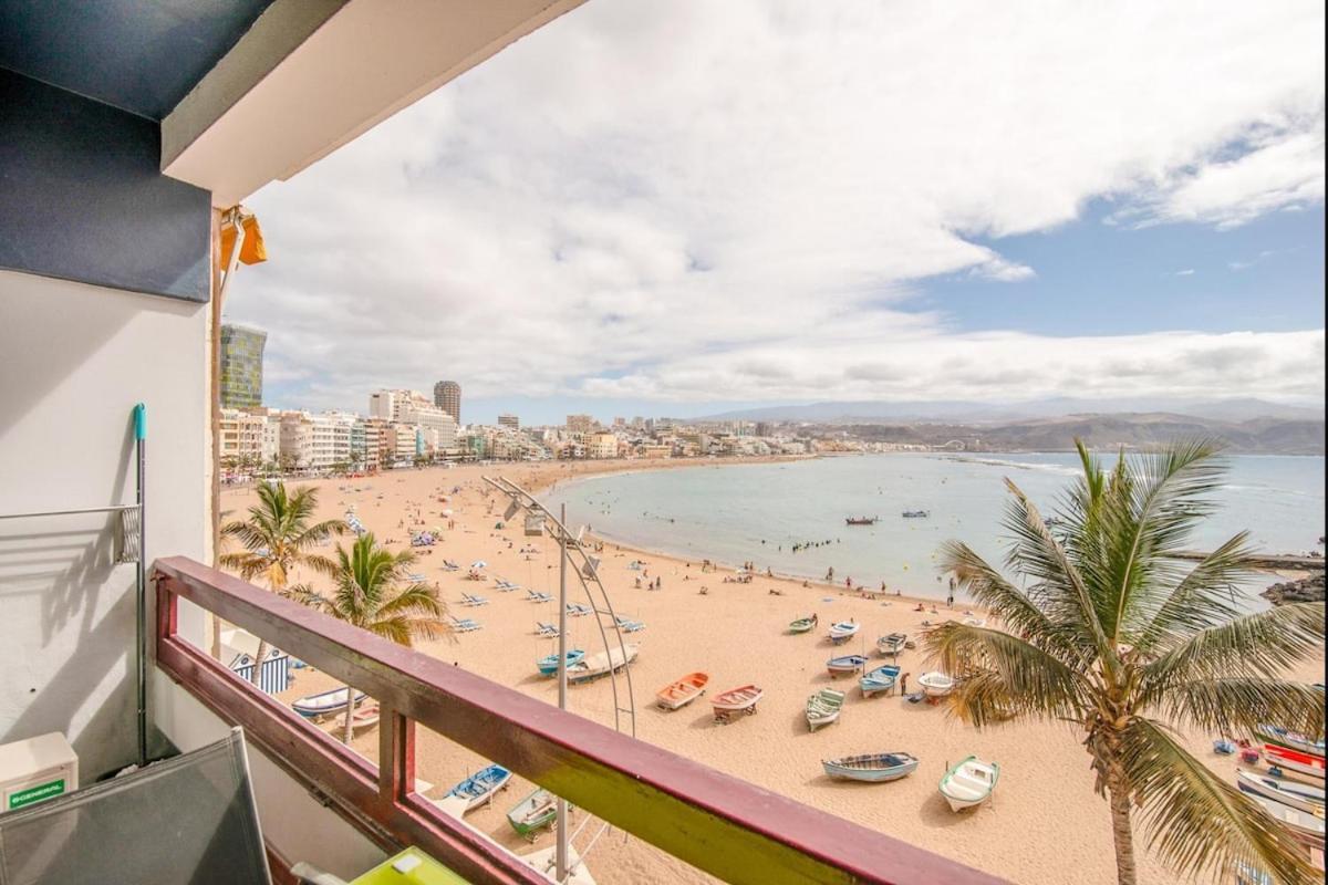 ラスパルマス・デ・グランカナリアEn Primera Linea Playa De Canteras Vista Al Mar Lightbookingアパートメント エクステリア 写真