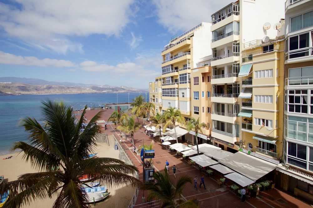 ラスパルマス・デ・グランカナリアEn Primera Linea Playa De Canteras Vista Al Mar Lightbookingアパートメント エクステリア 写真